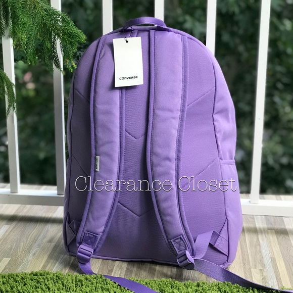 NWT Converse Original Backpack Lilac WMNS - Picture 6 of 8